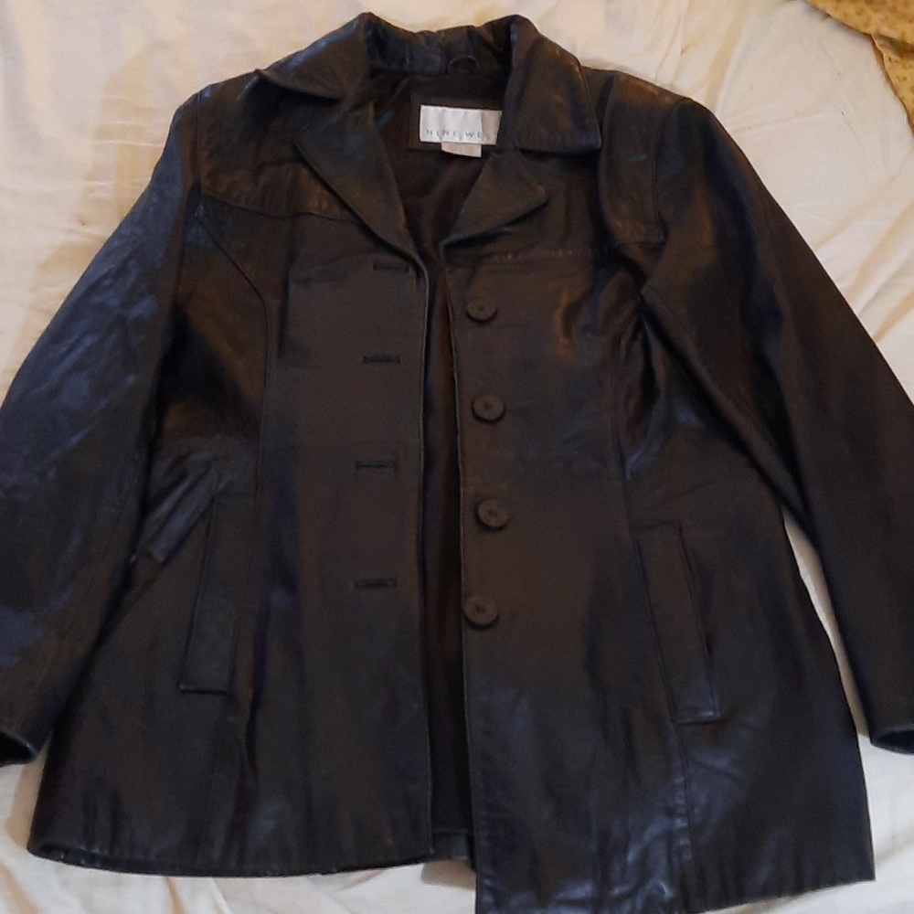 Nine West Leather Jacket S